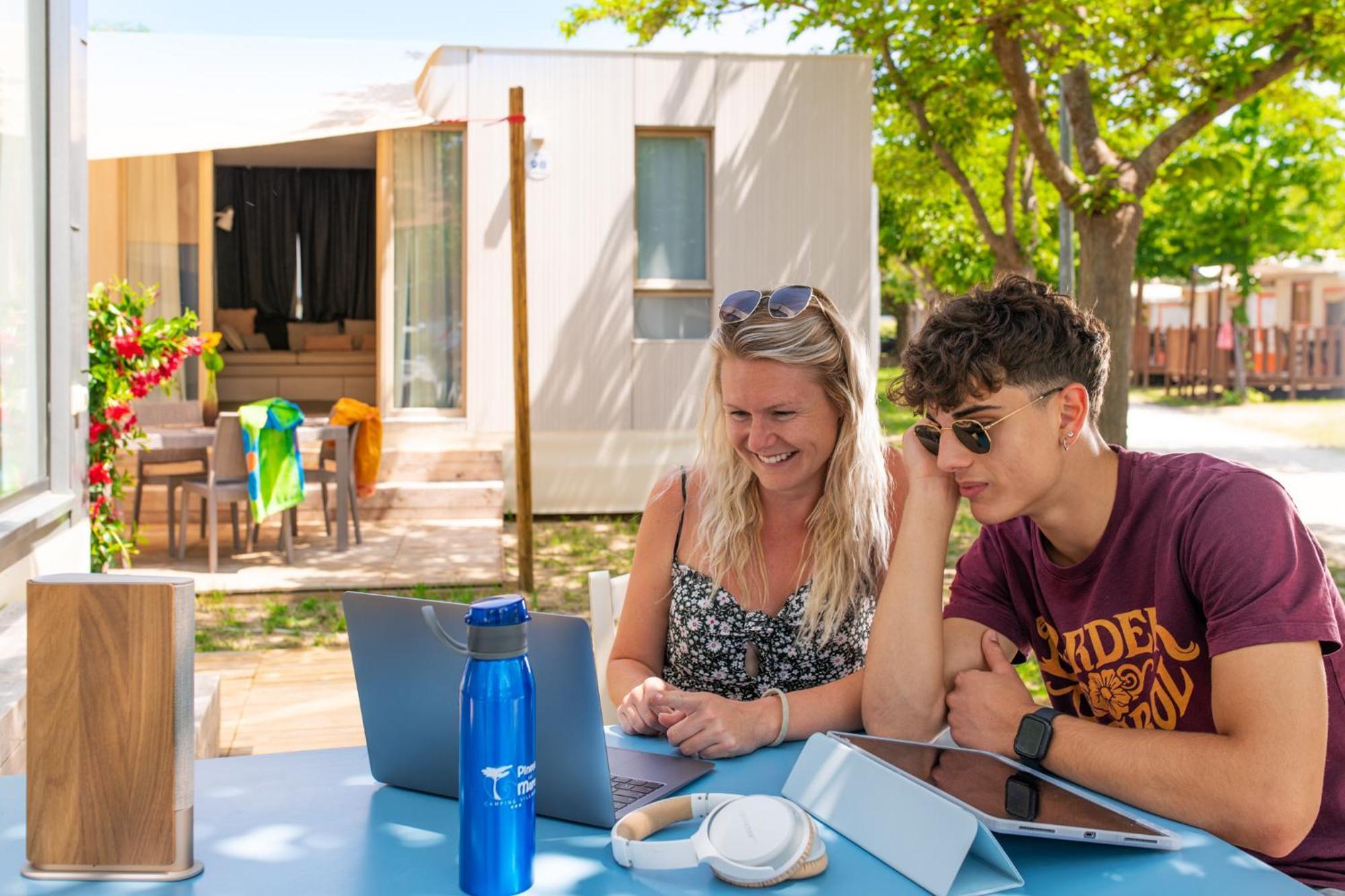 Pineta Sul Mare Camping Village 切塞纳蒂科 外观 照片